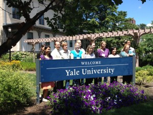 At the SWI pilot training at Yale, 2013.